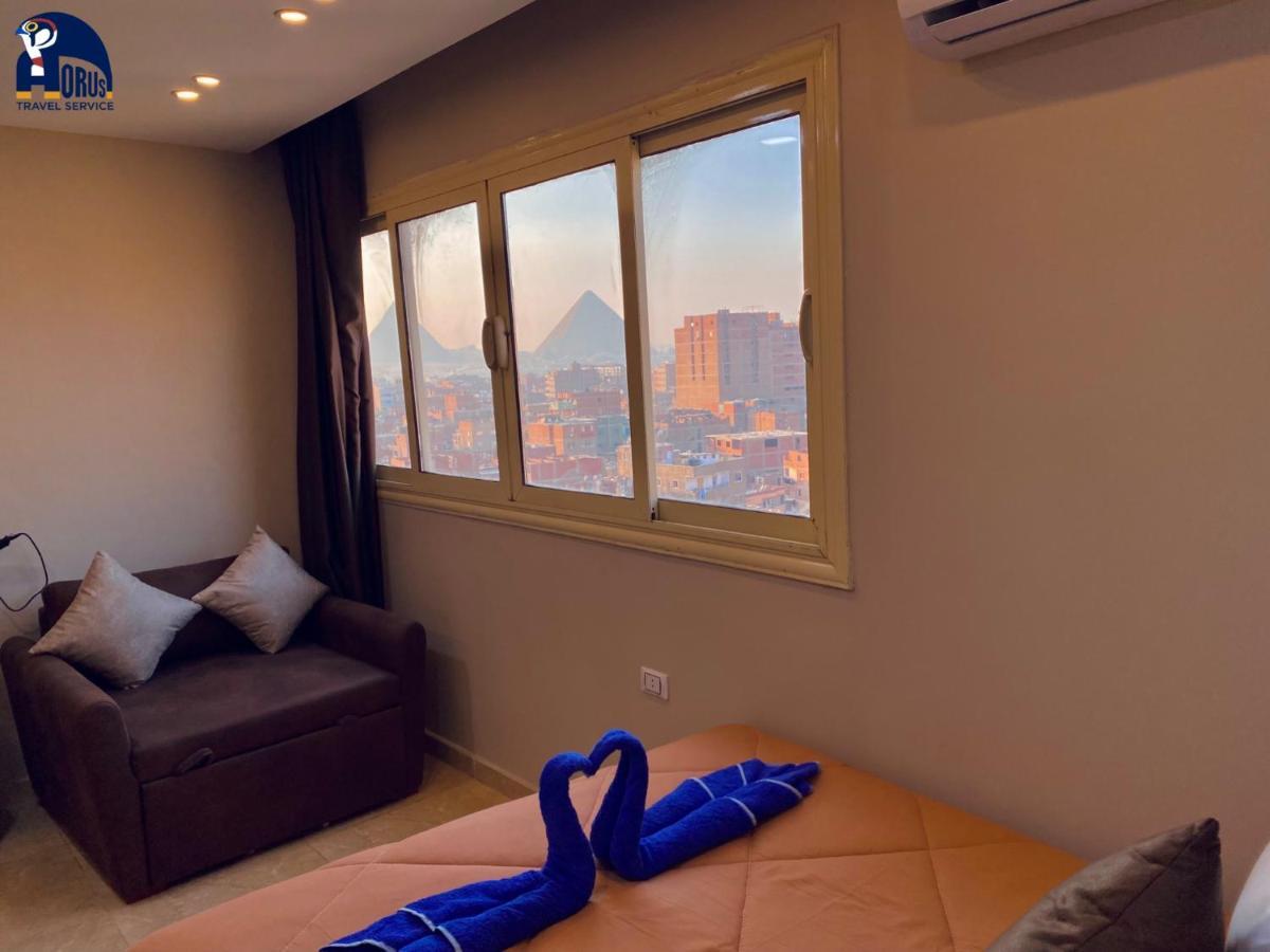 Horus Horizon Inn Pyramids View Kafret el-Gabal Esterno foto