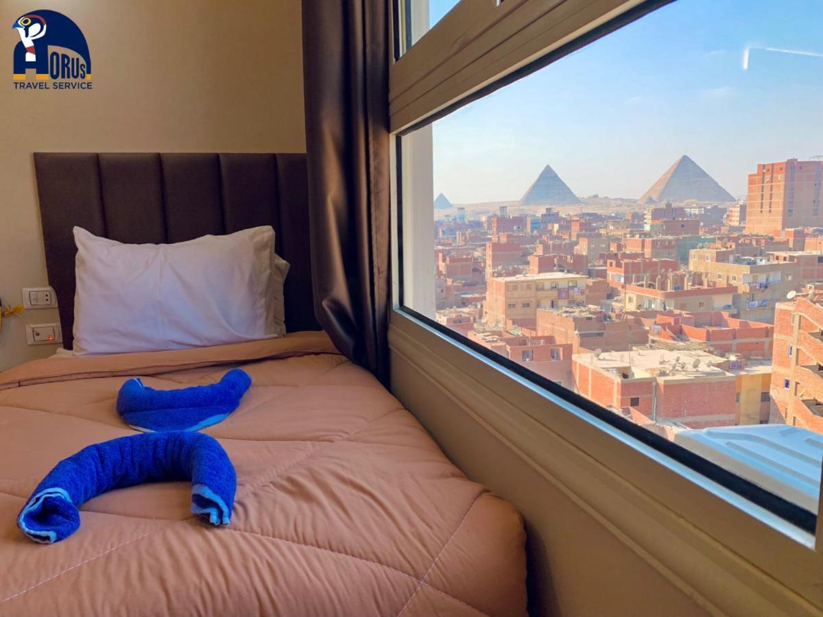 Horus Horizon Inn Pyramids View Kafret el-Gabal Esterno foto
