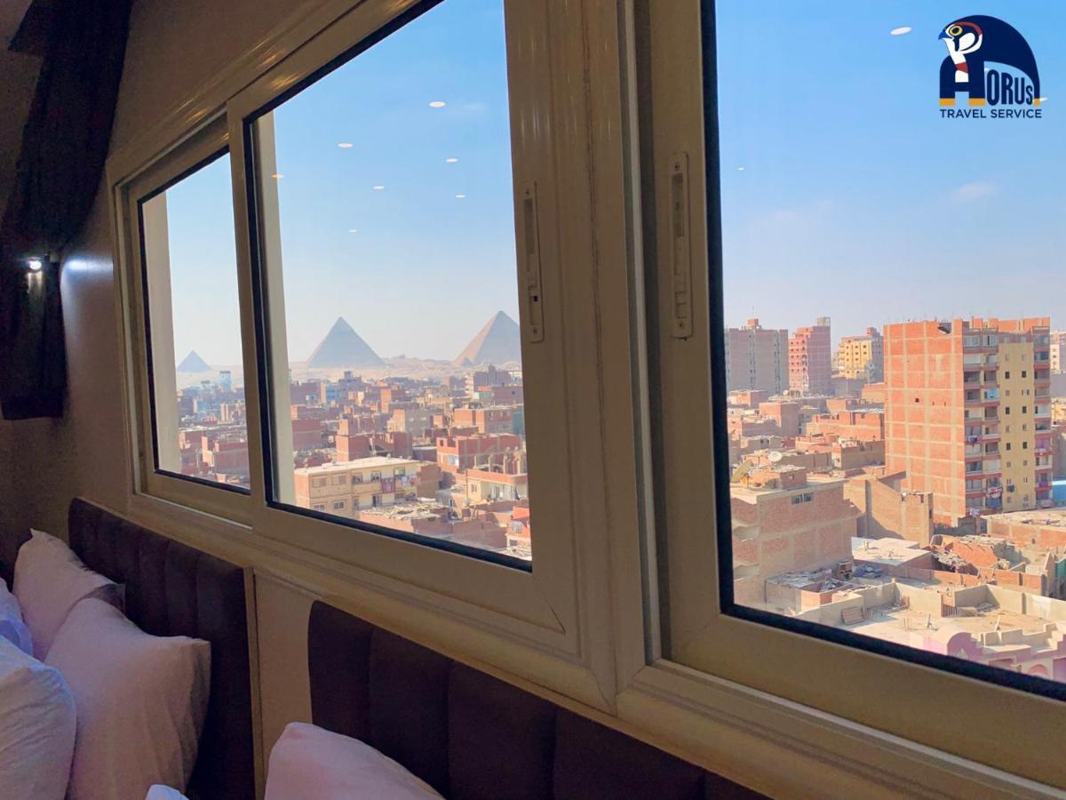 Horus Horizon Inn Pyramids View Kafret el-Gabal Esterno foto