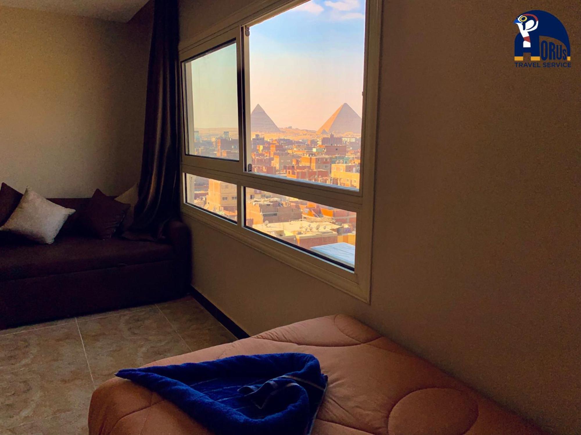 Horus Horizon Inn Pyramids View Kafret el-Gabal Esterno foto