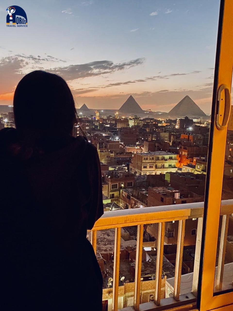 Horus Horizon Inn Pyramids View Kafret el-Gabal Esterno foto