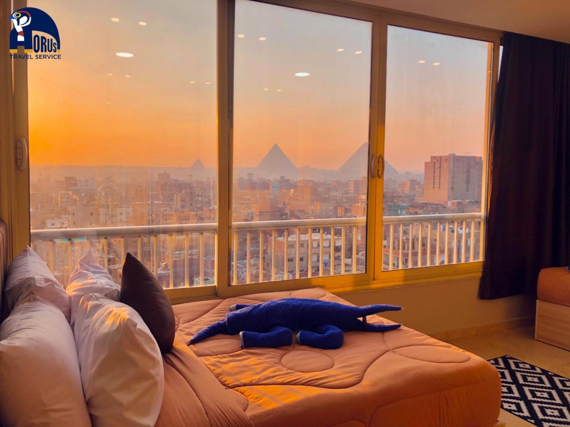 Horus Horizon Inn Pyramids View Kafret el-Gabal Esterno foto